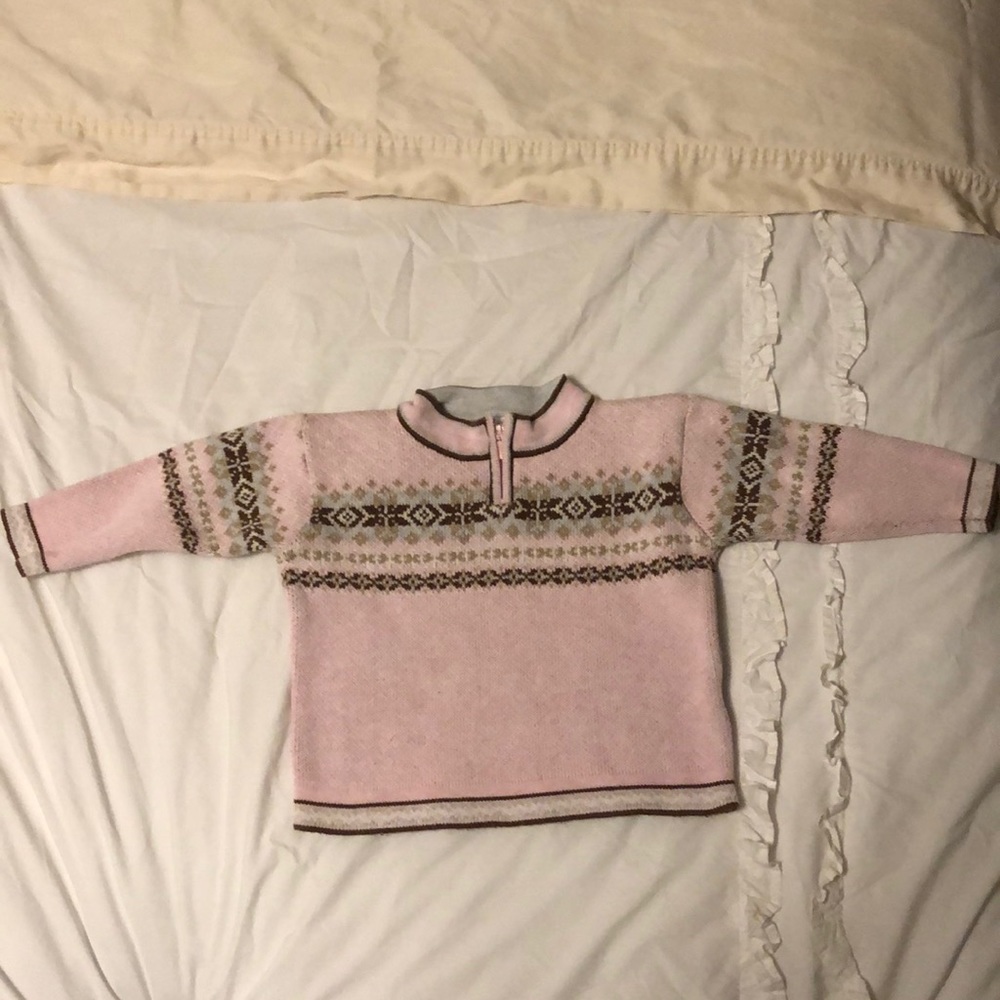 Hanna Andersson Quarter-zip sweater